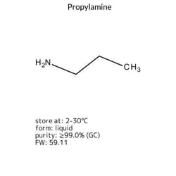 Propylamine, Sigma-Aldrich 1 L | Buy Online | Sigma Aldrich | Fisher Scientific