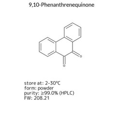 9,10-Phenanthrenequinone, Sigma-Aldrich 100 g | Buy Online | Sigma Aldrich | Fisher Scientific
