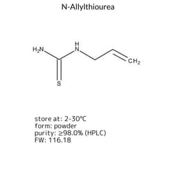 n-Allylthiourea, Sigma-Aldrich 250 g | Buy Online | Sigma Aldrich | Fisher Scientific