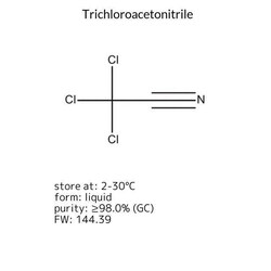 Trichloroacetonitrile, Sigma-Aldrich 250 mL | Buy Online | Sigma Aldrich | Fisher Scientific