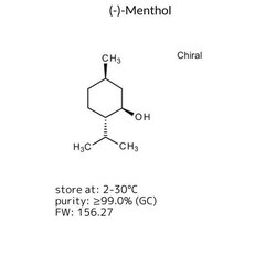 (-)-Menthol, Sigma-Aldrich 100 g | Buy Online | Sigma Aldrich | Fisher Scientific