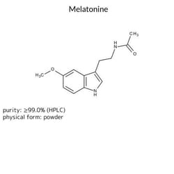 Melatonine, Sigma-Aldrich 1 g | Buy Online | Sigma Aldrich | Fisher Scientific