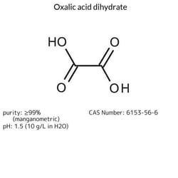 Oxalic Acid Dihydrate, Sigma-Aldrich&trade;