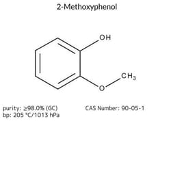 2-Methoxyphenol, Sigma-Aldrich 250 mL | Buy Online | Sigma Aldrich | Fisher Scientific