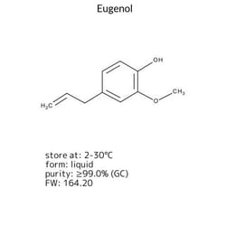Eugenol, Sigma-Aldrich 100 mL | Buy Online | Sigma Aldrich | Fisher Scientific