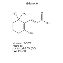 -Ionone, Sigma-Aldrich 100 mL | Buy Online | Sigma Aldrich | Fisher Scientific