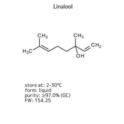 Linalool, Sigma-Aldrich 250 mL | Buy Online | Sigma Aldrich | Fisher Scientific