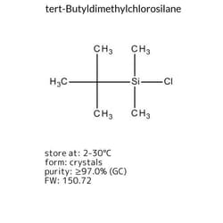tert-Butyldimethylchlorosilane, Sigma-Aldrich 25 g | Buy Online | Sigma Aldrich | Fisher Scientific