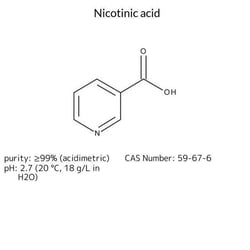 Nicotinic Acid, Sigma-Aldrich 1 kg | Buy Online | Sigma Aldrich | Fisher Scientific