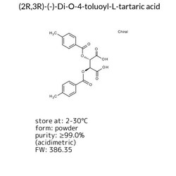 (2R,3R)-(-)-Di-O-4-toluoyl-L-tartaric Acid, Sigma-Aldrich 25 g | Buy Online | Sigma Aldrich | Fisher Scientific