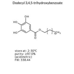 Dodecyl 3,4,5-Trihydroxybenzoate, Sigma-Aldrich&trade;