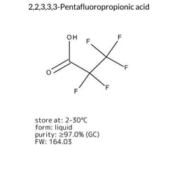 2,2,3,3,3-Pentafluoropropionic Acid, Sigma-Aldrich 10 mL | Buy Online | Sigma Aldrich | Fisher Scientific