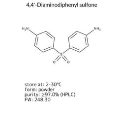 4,4′-Diaminodiphenyl Sulfone, Sigma-Aldrich 250 g | Buy Online | Sigma Aldrich | Fisher Scientific
