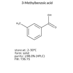 3-Methylbenzoic Acid, Sigma-Aldrich 250 g | Buy Online | Sigma Aldrich | Fisher Scientific