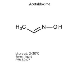 Acetaldoxime, Sigma-Aldrich 50 mL | Buy Online | Sigma Aldrich | Fisher Scientific