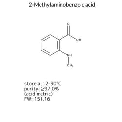 2-Methylaminobenzoic Acid, Sigma-Aldrich 100 g | Buy Online | Sigma Aldrich | Fisher Scientific