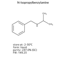 n-Isopropylbenzylamine, Sigma-Aldrich 100 mL | Buy Online | Sigma Aldrich | Fisher Scientific