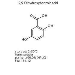 2,5-Dihydroxybenzoic Acid, Sigma-Aldrich 50 g | Buy Online | Sigma Aldrich | Fisher Scientific
