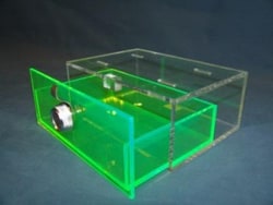 Mitchell Plastics&nbsp;Refrigerator Storage Box with Lock