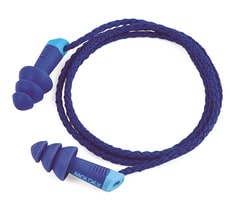 Moldex Alphas Reusable Metal Detectable Ear Plugs Corded; Pocket-Pak Plus;