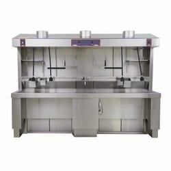Mopec MB670 Elevating Shared Sink Grossing Station