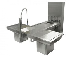 Mopec&nbsp;OK300 Down Draft T-Shaped Trimming Station