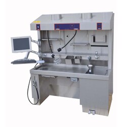 Mopec MB650 Elevating Grossing Station with Additional Knee Space