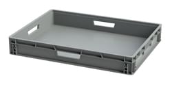 MULTIROIR Gray Euro-Standard Full Container 800 x 600 x 120 mm | Buy Online | MULTIROIR | Fisher Scientific