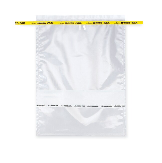 Nasco Whirl-Pak Write-On Bags - 18cm X 9.5cm Sterile Sampling Bags (Box Of 500), 207ml Capacity