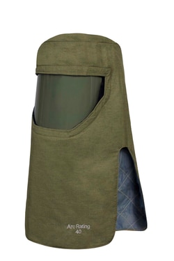 National Safety Apparel™ 40 Cal ArcGuard™ RevoLite Arc Flash Hood with PureView Faceshield