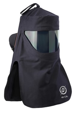 National Safety Apparel™ 40 Cal ArcGuard™ Compliance CrossVent Hood with PureView Faceshield