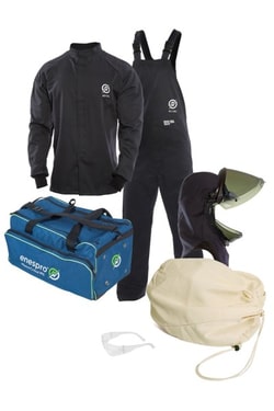 National Safety Apparel™ Enespro™ ArcGuard™ 40 cal Arc Flash Kit with Lift Front Hood, No Gloves