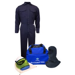 National Safety Apparel 8 Cal ArcGuard Arc Flash Kit with FR Coverall and