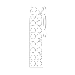 Fisherbrand Direct Thermal Cryogenic Storage Dot Labels:Mailing and Shipping