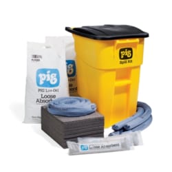 New Pig PIG™ Spill Kit in High-Visibility Mobile Container