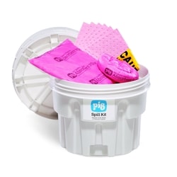 New Pig HazMat Spill Kit in 20 Gallon Overpack Salvage Drum