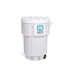New Pig HazMat Spill Kit in 95 Gallon Wheeled Overpack Salvage Drum