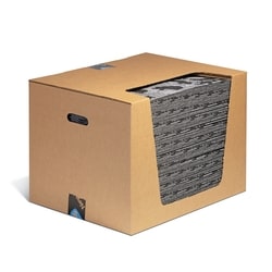 New Pig Gray Ham-O Absorbent Mat Pad in Dispenser Box