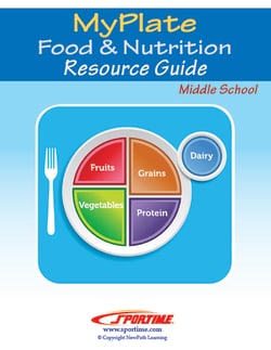 NewPath Learning™ MyPlate - Food & Nutrition Student Learning Guide Set of 10, Grades 6 - 10