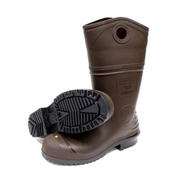 Dunlop Onguard DuraPro XCP Chemical Resistant Plain Toe Boots with Steel