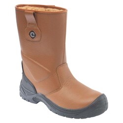 PSF Progressive Safety Boots Rigger Leather 200 Joule Scuff Cap, Brown 8 | Buy Online | PSF Progressive Safety&trade; | Fisher Scientific