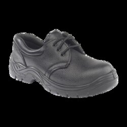 PSF Progressive Safety WORKTOUGH Black Leather Shoe Leather; Black | Buy Online | PSF Progressive Safety&trade; | Fisher Scientific