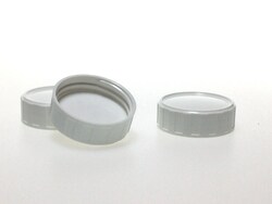 Gravis Rundglas mit weiter Öffnung, Einschraubkapsel Weiß | Buy Online | Gravis | Fisher Scientific