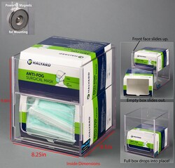 Poltex Anti-Fog Surgical Mask Holder-2 Visual Management Magnet:Personal