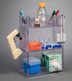 Poltex™ Benchtop Multi-organizer with Pipette Aid Bracket