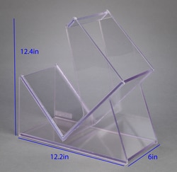 Poltex Tilted Biohazard Bag Box Tilted Biohazard Bag Box; Height (Metric):