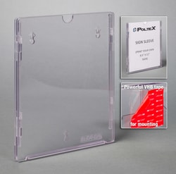 Poltex Cleanroom Sign Sleeve Self-adhesive | Buy Online | Poltex | Fisher Scientific