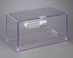 Poltex Locking Medication Box Locking Medication Box; Dimensions (L x W
