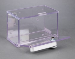 Poltex Locking Medication Box Locking Medication Box; Dimensions (L x W