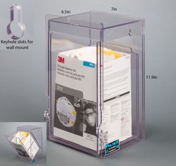 Poltex Dust Proof Mask Dispenser:Personal Protective Equipment:Respiratory